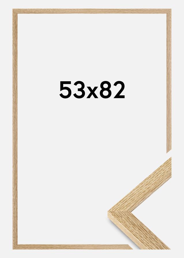 Jämtlands Ramfabrik Frame Selection Acrylic Glass Oak 53x82 cm