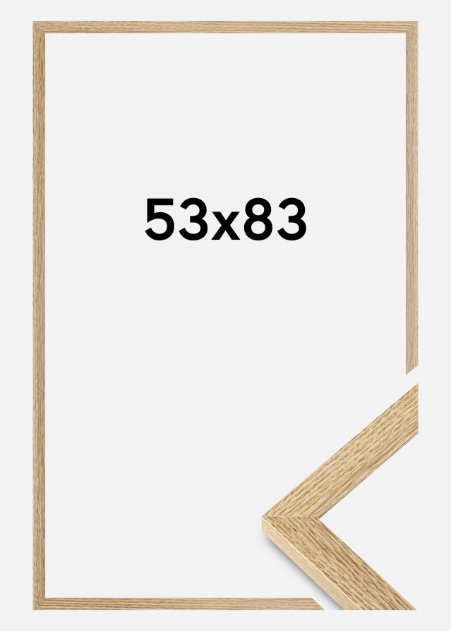 Jämtlands Ramfabrik Frame Selection Acrylic Glass Oak 53x83 cm