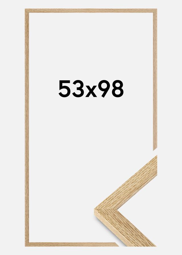 Jämtlands Ramfabrik Frame Selection Acrylic Glass Oak 53x98 cm