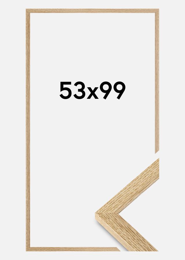 Jämtlands Ramfabrik Frame Selection Acrylic Glass Oak 53x99 cm