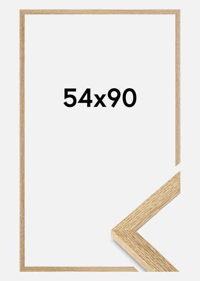 Jämtlands Ramfabrik Frame Selection Acrylic Glass Oak 54x90 cm
