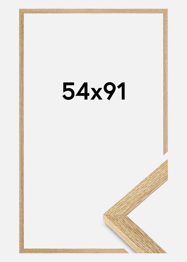 Jämtlands Ramfabrik Frame Selection Acrylic Glass Oak 54x91 cm