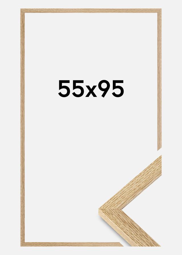 Jämtlands Ramfabrik Frame Selection Acrylic Glass Oak 55x95 cm