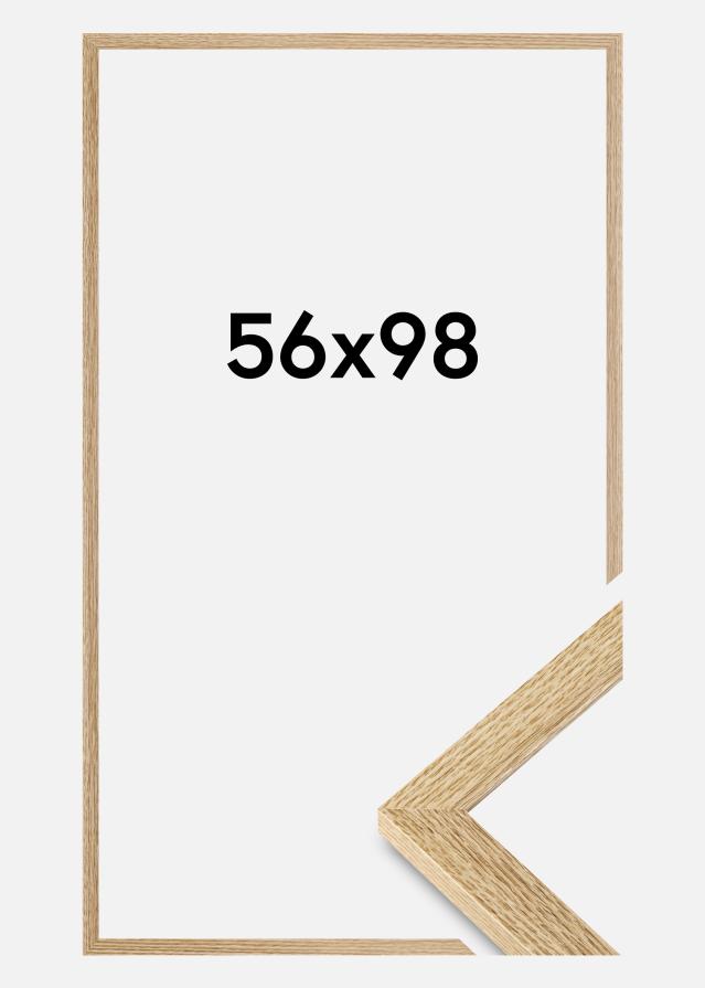 Jämtlands Ramfabrik Frame Selection Acrylic Glass Oak 56x98 cm