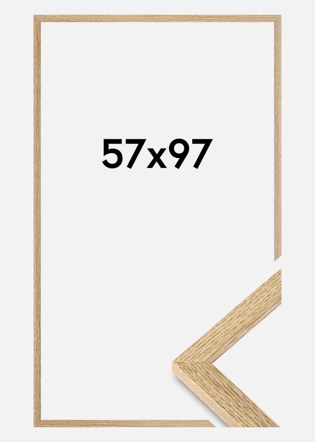 Jämtlands Ramfabrik Frame Selection Acrylic Glass Oak 57x97 cm