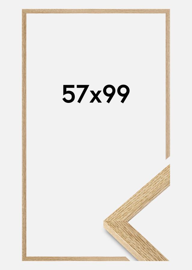 Jämtlands Ramfabrik Frame Selection Acrylic Glass Oak 57x99 cm
