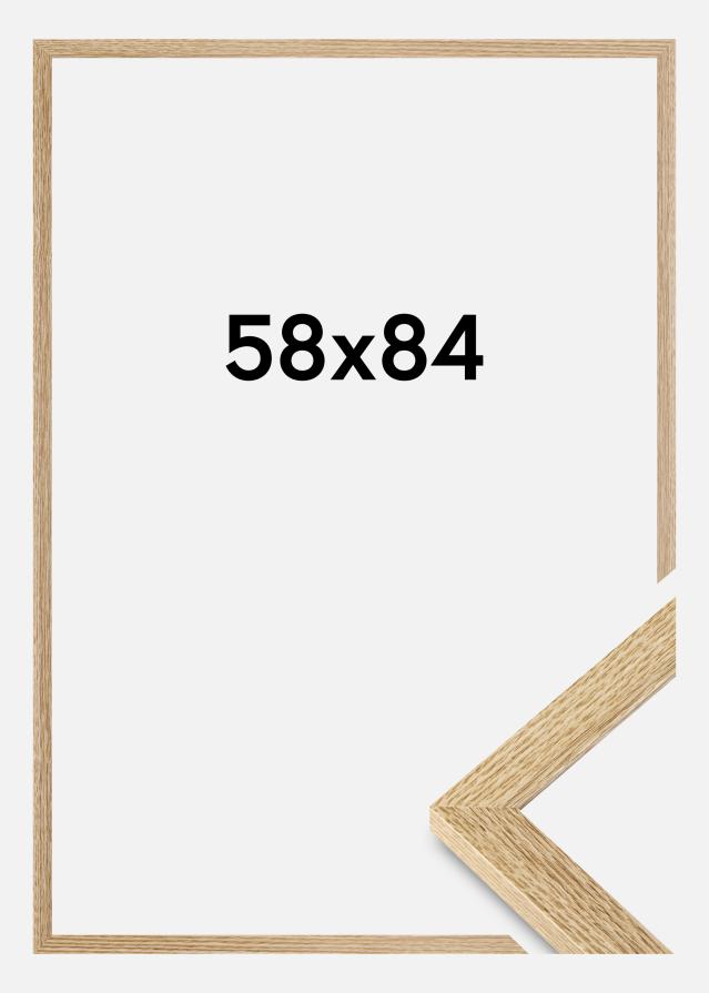 Jämtlands Ramfabrik Frame Selection Acrylic Glass Oak 58x84 cm