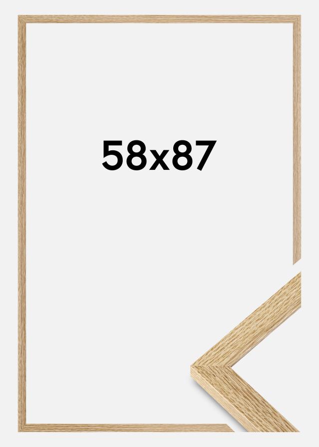 Jämtlands Ramfabrik Frame Selection Acrylic Glass Oak 58x87 cm