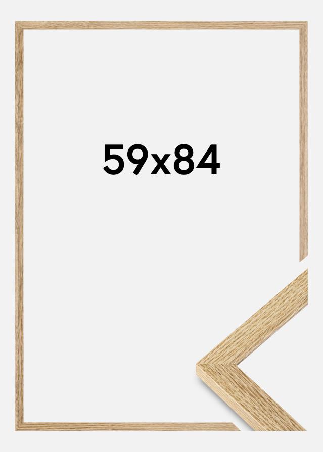 Jämtlands Ramfabrik Frame Selection Acrylic Glass Oak 59x84 cm