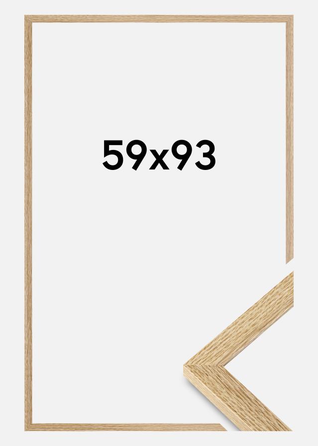 Jämtlands Ramfabrik Frame Selection Acrylic Glass Oak 59x93 cm