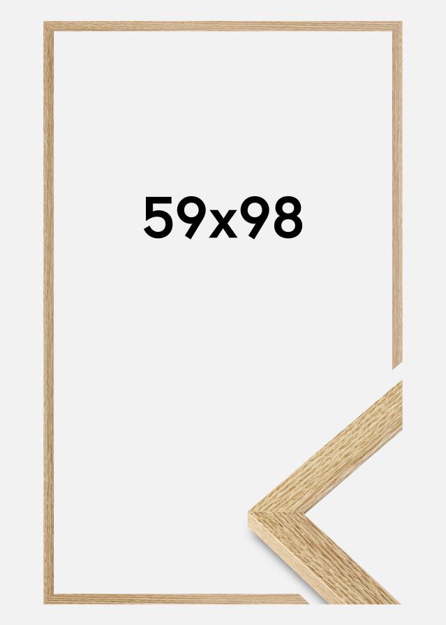 Jämtlands Ramfabrik Frame Selection Acrylic Glass Oak 59x98 cm