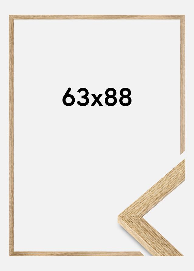 Jämtlands Ramfabrik Frame Selection Acrylic Glass Oak 63x88 cm