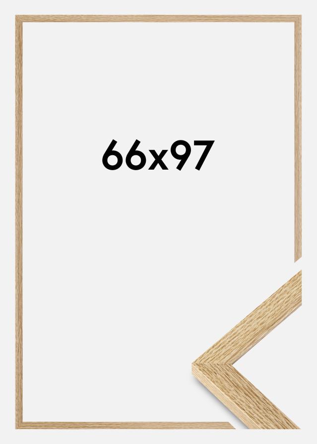 Jämtlands Ramfabrik Frame Selection Acrylic Glass Oak 66x97 cm
