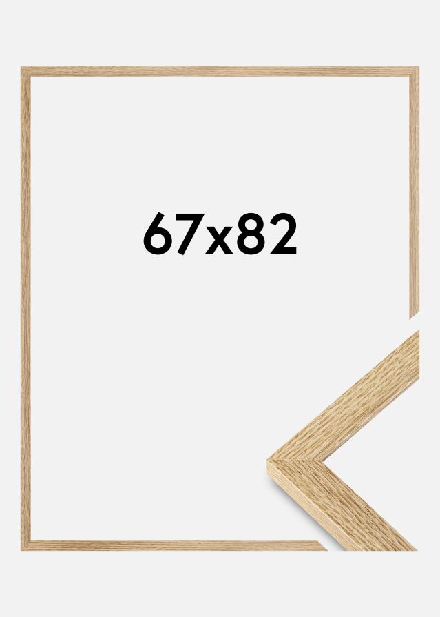 Jämtlands Ramfabrik Frame Selection Acrylic Glass Oak 67x82 cm