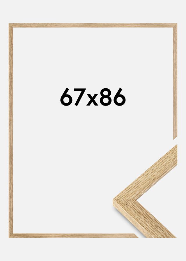 Jämtlands Ramfabrik Frame Selection Acrylic Glass Oak 67x86 cm