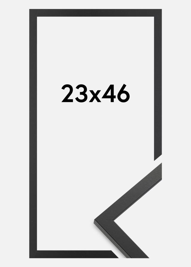Jämtlands Ramfabrik Frame Trendy Acrylic glass Black 23x46 cm