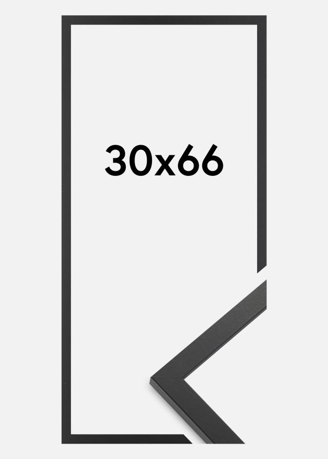 Jämtlands Ramfabrik Frame Trendy Acrylic glass Black 30x66 cm