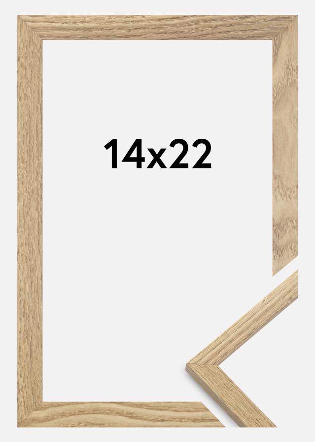 Jämtlands Ramfabrik Frame Trendy Acrylic glass Oak 14x22 cm