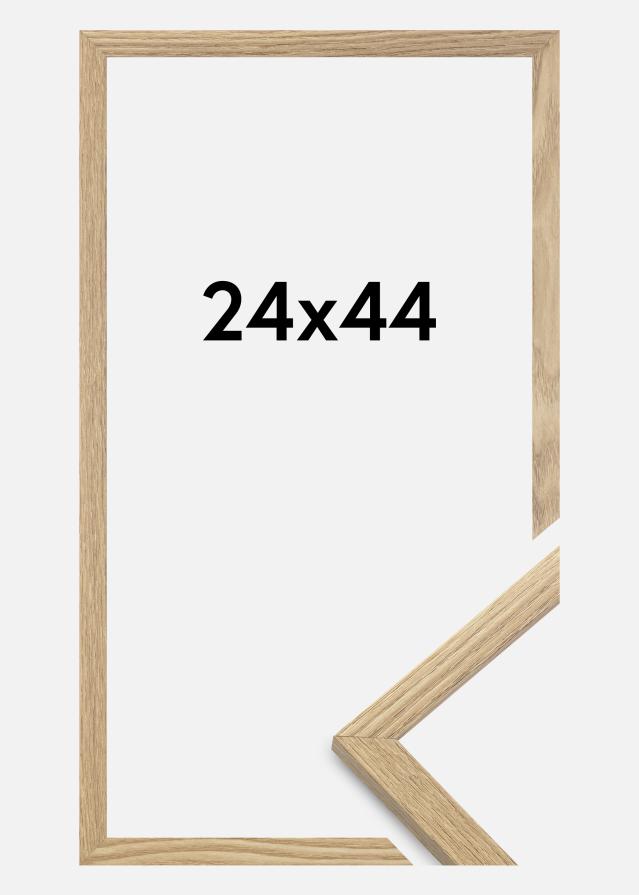 Jämtlands Ramfabrik Frame Trendy Acrylic glass Oak 24x44 cm