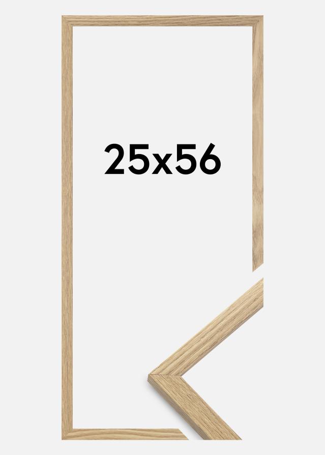 Jämtlands Ramfabrik Frame Trendy Acrylic glass Oak 25x56 cm