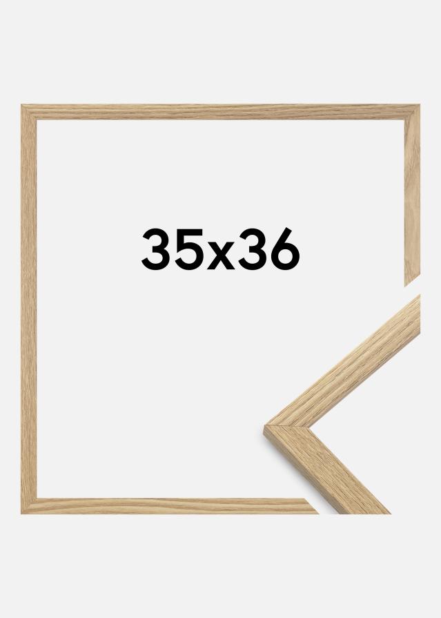 Jämtlands Ramfabrik Frame Trendy Acrylic glass Oak 35x36 cm