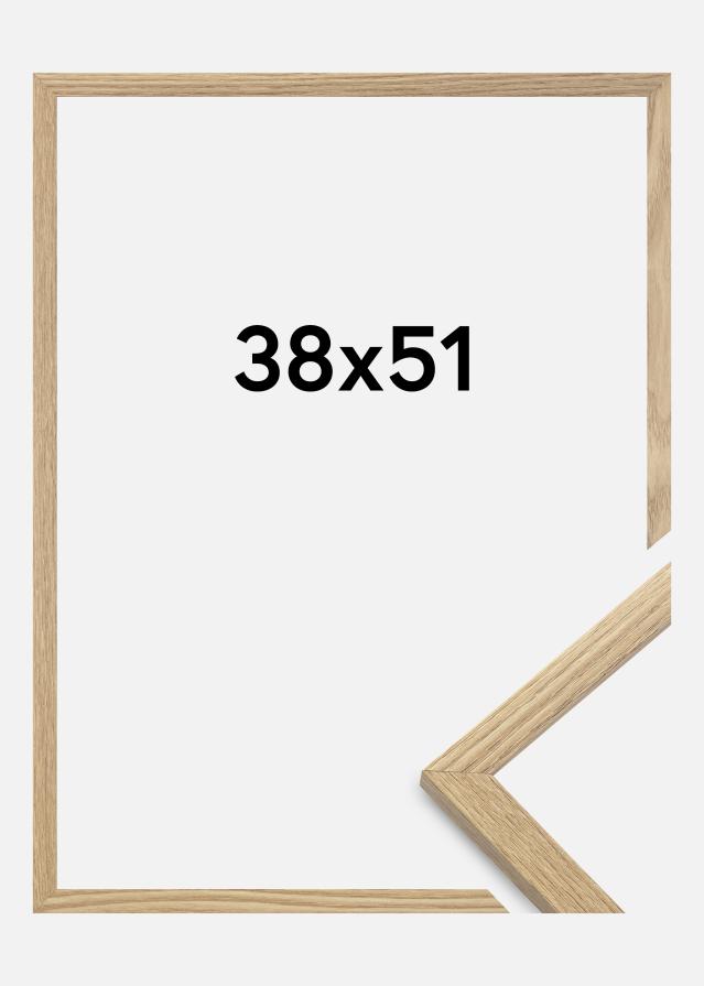 Jämtlands Ramfabrik Frame Trendy Acrylic glass Oak 38x51 cm