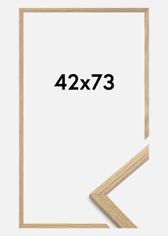 Jämtlands Ramfabrik Frame Trendy Acrylic glass Oak 42x73 cm