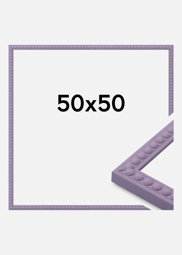 Jämtlands Ramfabrik Frame Perla Acrylic Glass Purple 50x50 cm