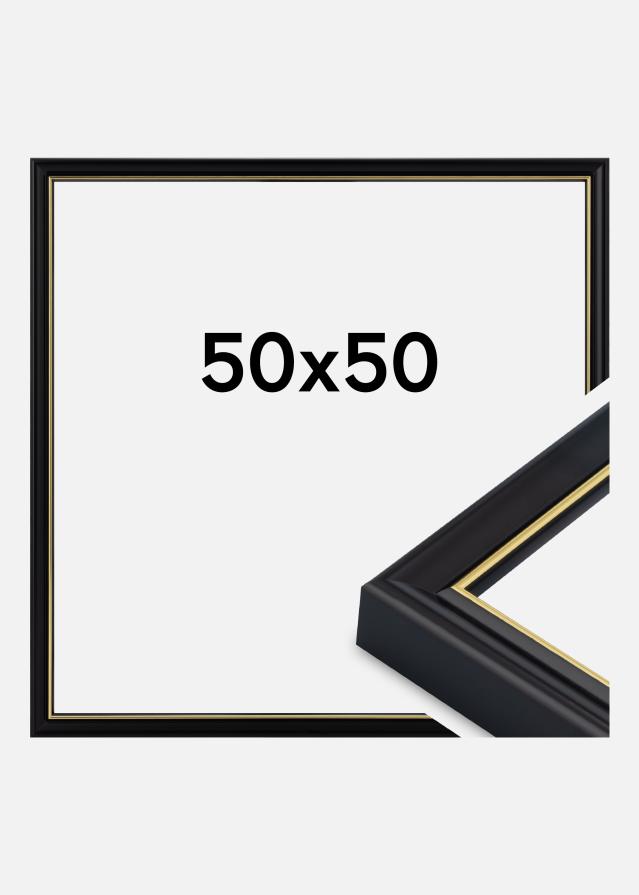 Jämtlands Ramfabrik Frame Canterbury Acrylic Glass Black 50x50 cm