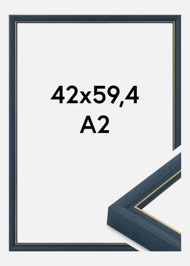 Jämtlands Ramfabrik Frame Canterbury Acrylic Glass Blue 42x59.4 cm (A2)