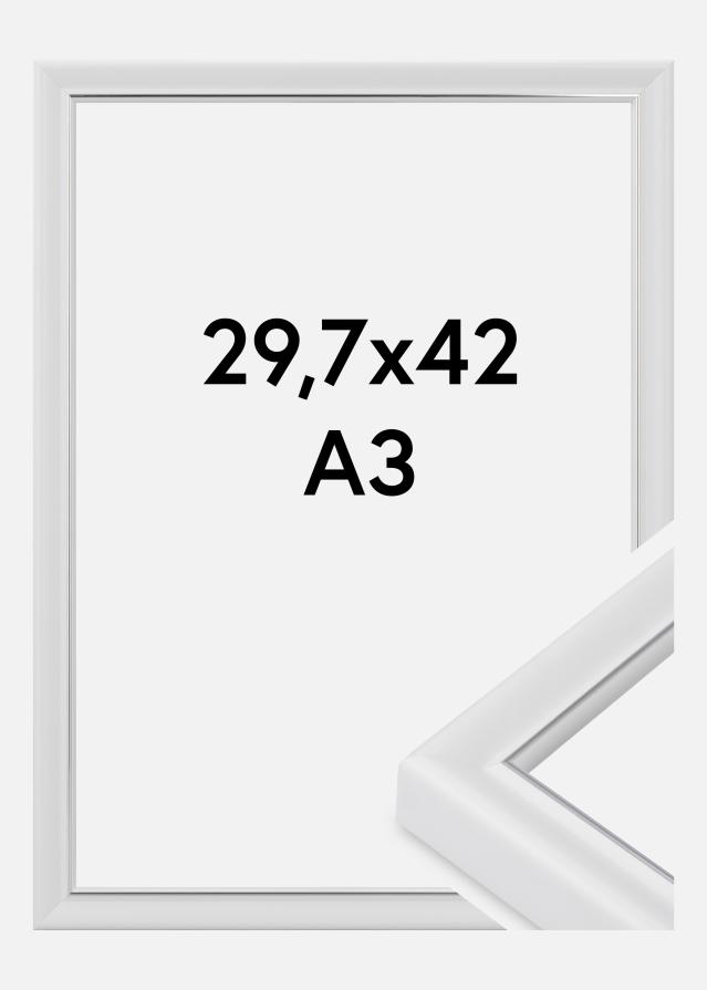 Jämtlands Ramfabrik Frame Canterbury Acrylic Glass White 29.7x42 cm (A3)