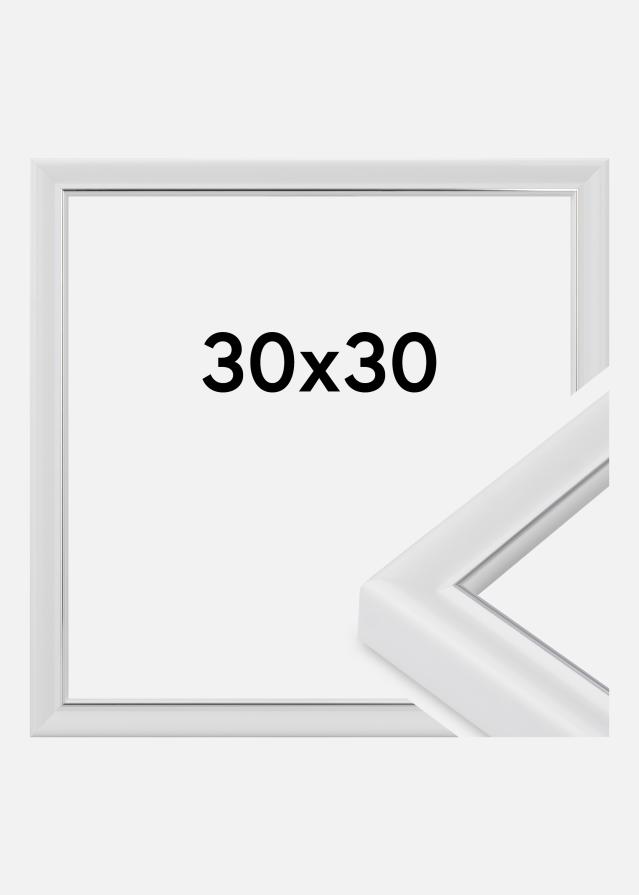 Jämtlands Ramfabrik Frame Canterbury Acrylic Glass White 30x30 cm