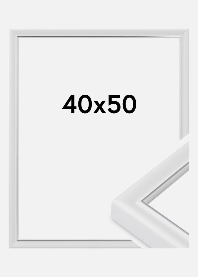 Jämtlands Ramfabrik Frame Canterbury Acrylic Glass White 40x50 cm