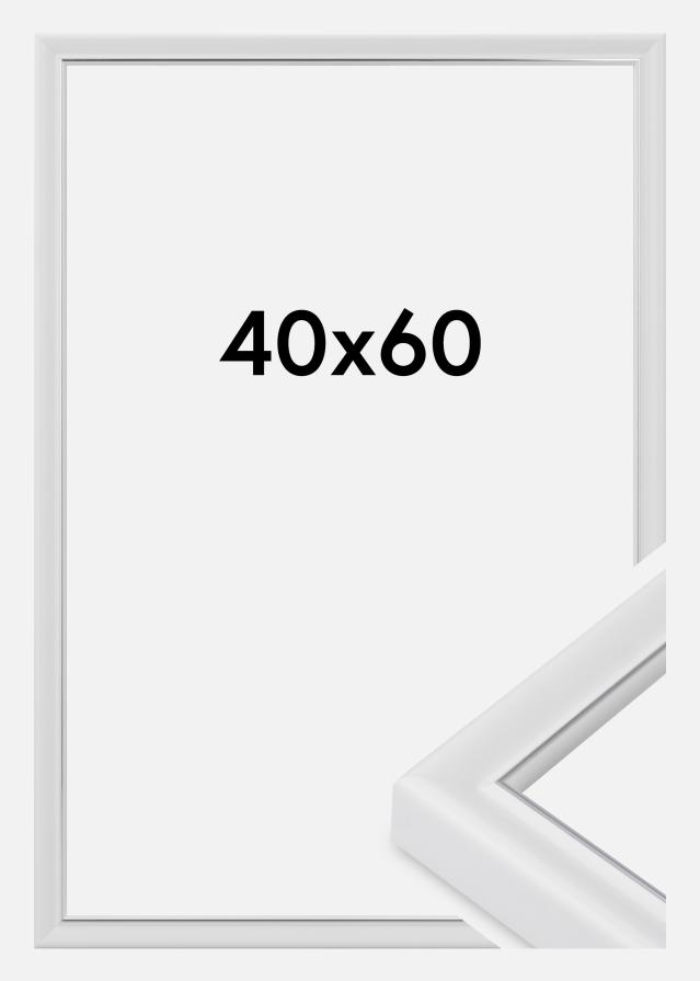 Jämtlands Ramfabrik Frame Canterbury Acrylic Glass White 40x60 cm