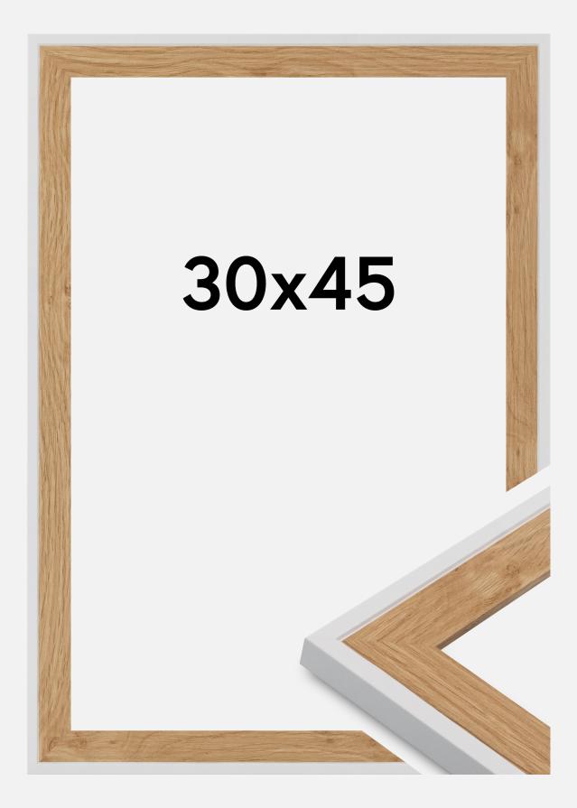 Jämtlands Ramfabrik Frame Clearline Acrylic Glass White 30x45 cm