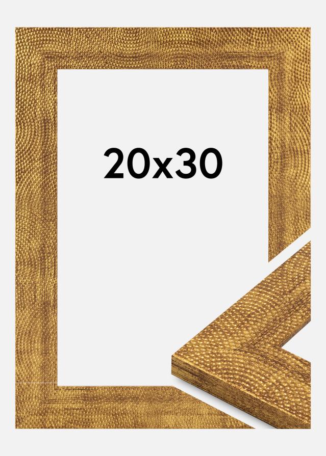 Jämtlands Ramfabrik Frame Linea Acrylic Glass Gold 20x30 cm