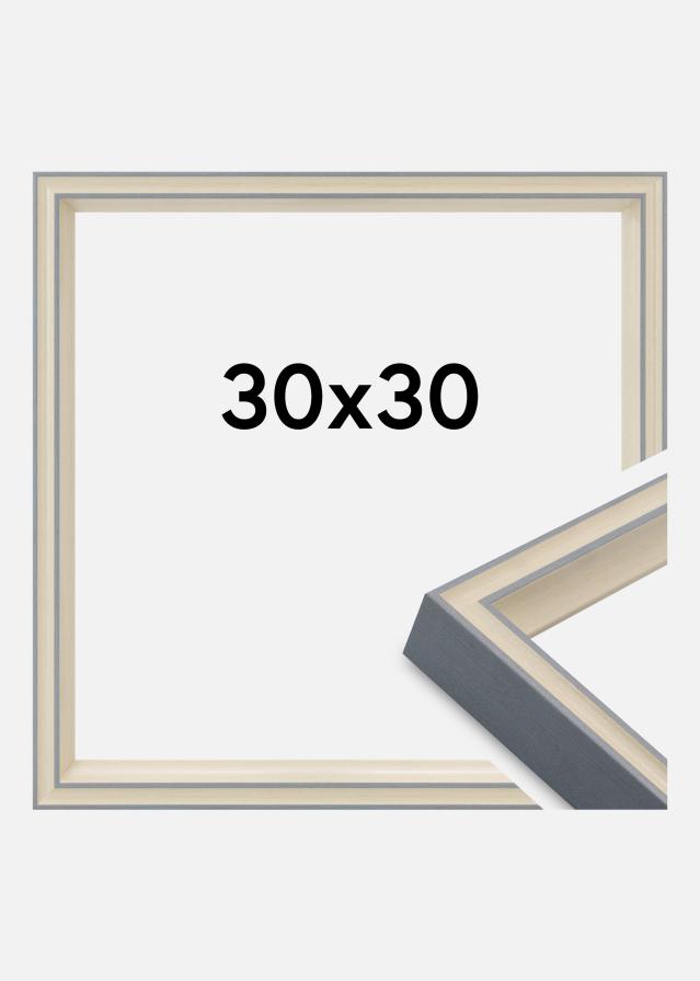 Jämtlands Ramfabrik Frame Riga Acrylic Glass Grey 30x30 cm