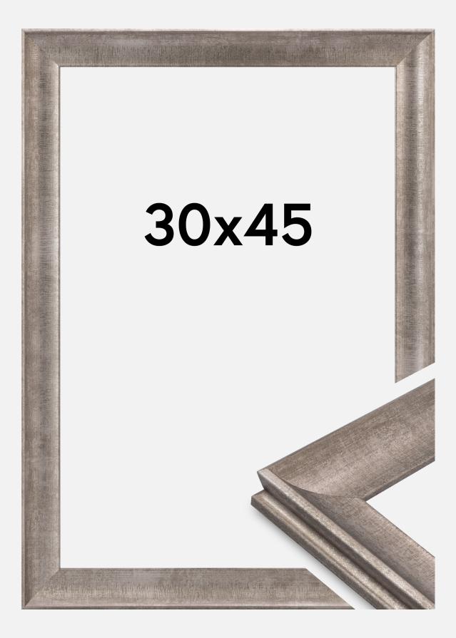 Jämtlands Ramfabrik Frame Conca Acrylic Glass Silver 30x45 cm