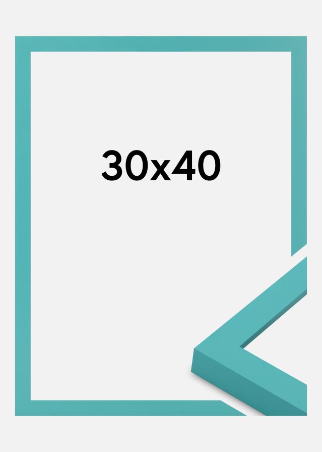 Jämtlands Ramfabrik Frame Selection Acrylic Glass Aqua Blue 30x40 cm