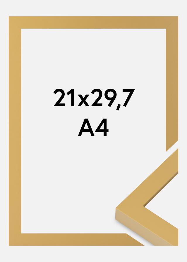 Jämtlands Ramfabrik Frame Selection Acrylic Glass Corn Yellow 21x29.7 cm (A4)