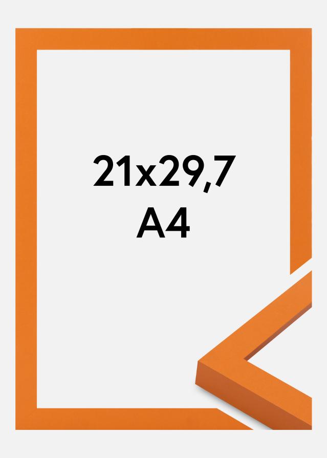 Jämtlands Ramfabrik Frame Selection Acrylic Glass Orange 21x29.7 cm (A4)