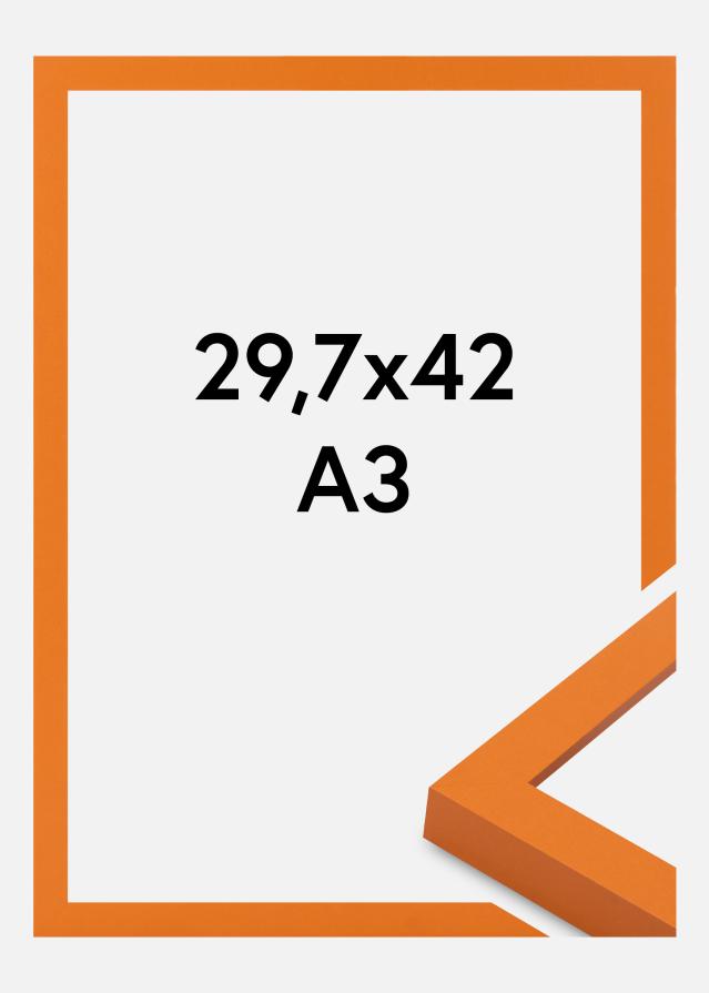 Jämtlands Ramfabrik Frame Selection Acrylic Glass Orange 29.7x42 cm (A3)