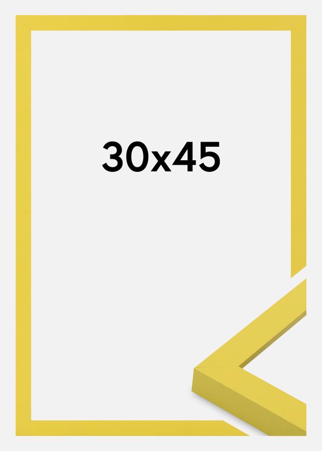Jämtlands Ramfabrik Frame Selection Acrylic Glass Yellow 30x45 cm