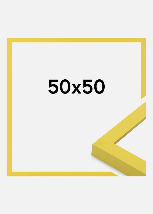 Jämtlands Ramfabrik Frame Selection Acrylic Glass Yellow 50x50 cm