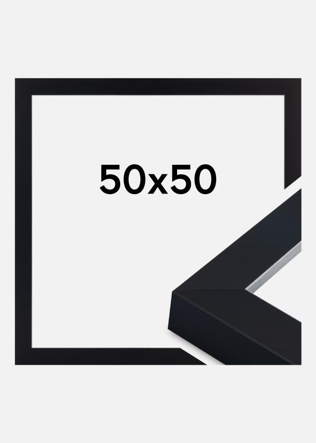 Jämtlands Ramfabrik Frame Sussex Acrylic Glass Black/Silver 50x50 cm