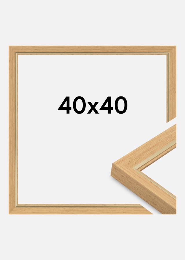 Jämtlands Ramfabrik Frame Apex Acrylic Glass Beech 40x40 cm