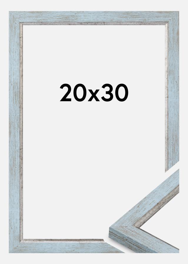 Jämtlands Ramfabrik Frame Whitby Acrylic Glass Blue 20x30 cm