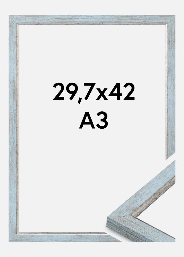 Jämtlands Ramfabrik Frame Whitby Acrylic Glass Blue 29.7x42 cm (A3)