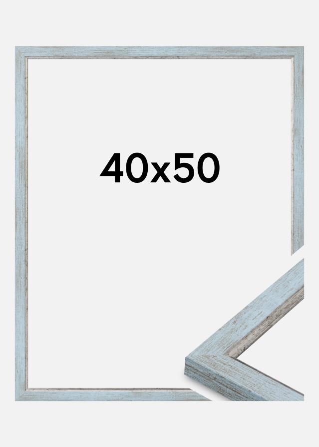 Jämtlands Ramfabrik Frame Whitby Acrylic Glass Blue 40x50 cm