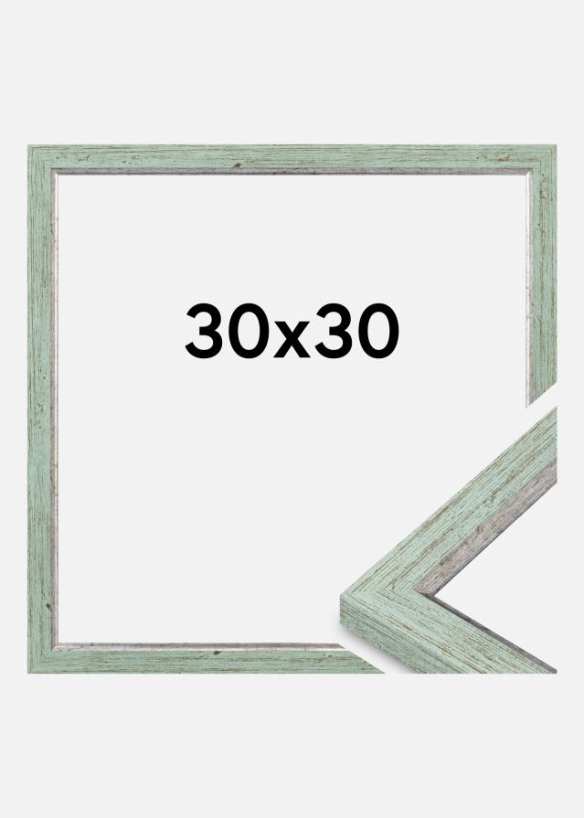 Jämtlands Ramfabrik Frame Whitby Acrylic Glass Green 30x30 cm